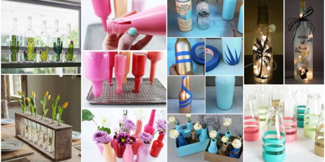 diy idees recyclage bouteille verre