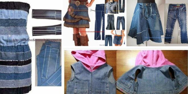 idees recycler vos vieux jeans
