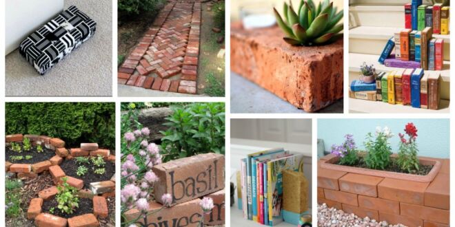 idees decorer votre maison et votre jardin avec des briques