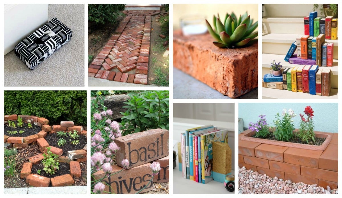 idees decorer votre maison et votre jardin avec des briques