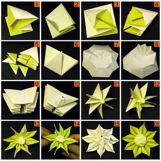 comment faire des fleurs en origami etape par etape 5
