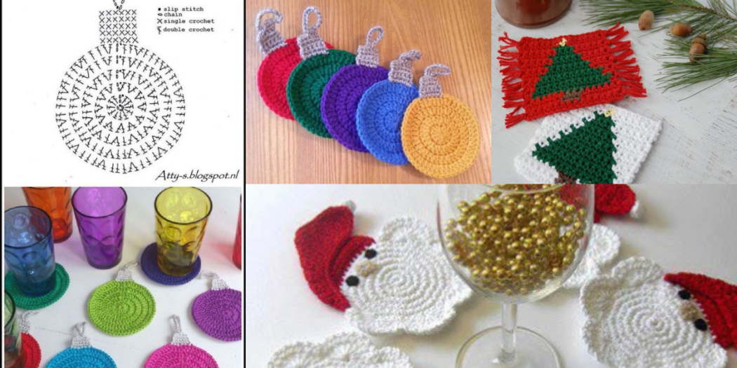 Ensemble De Dessous-de-verre Sur Le Thème De La Chasse - 6 Pièces Par