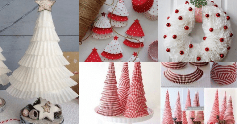 24-teiliges Cupcake-Deko-Set – 24 Förmchen + 24 Picks Mit Pinken Punkten (Papier)