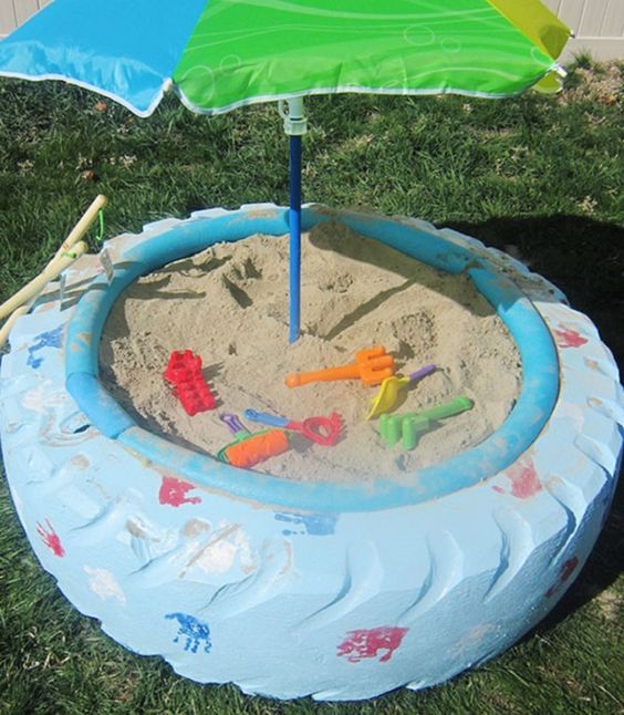 fabriquer un bac a sable pour vos enfants 1