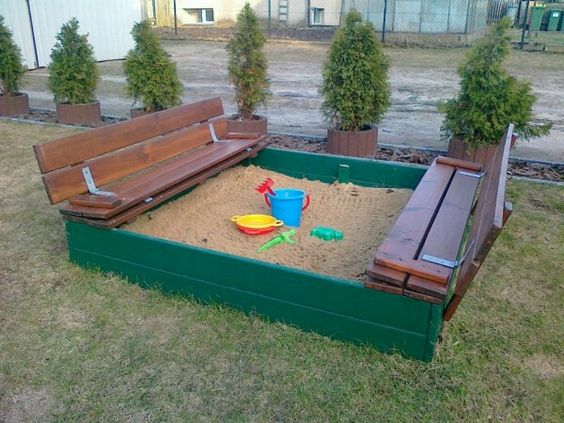 fabriquer un bac a sable pour vos enfants 2