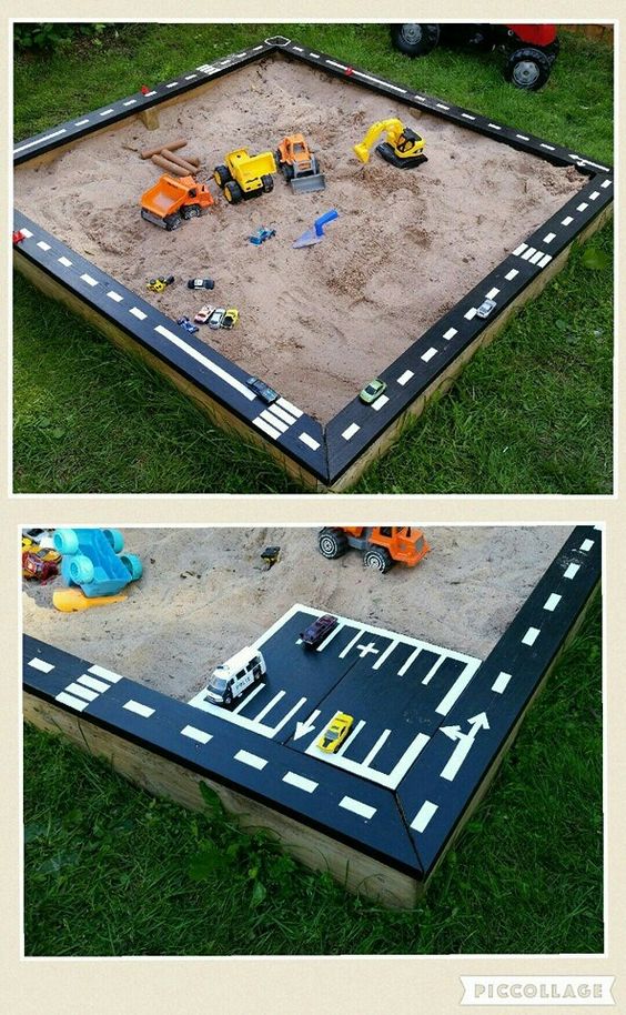 construire un bac a sable pour le jardin 3