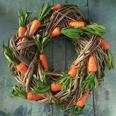 decoration de paques avec des carottes 4