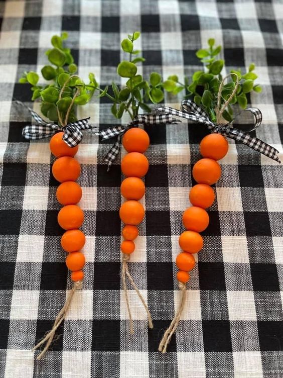 decoration de paques avec des carottes 6