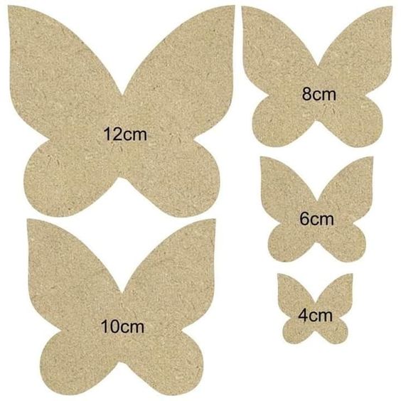 papillons en tissu 8