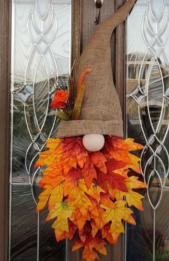 bricolages automne avec des feuilles 3