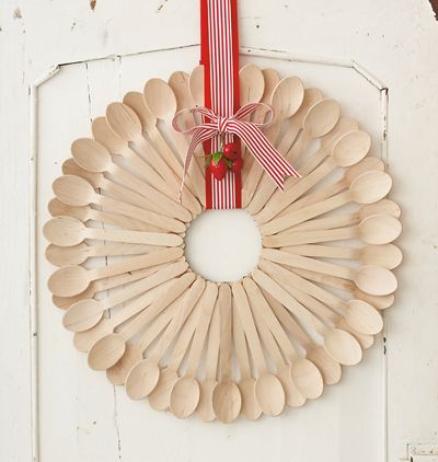 deco de noel diy cuilleres en bois creatives 4