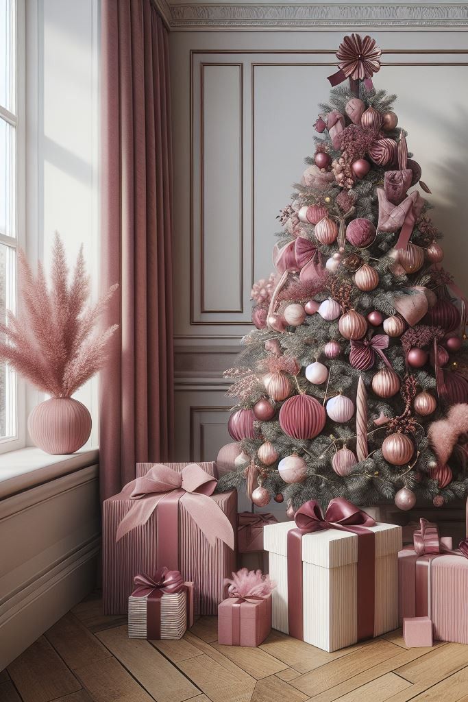 inspirations pour un noel rose 5