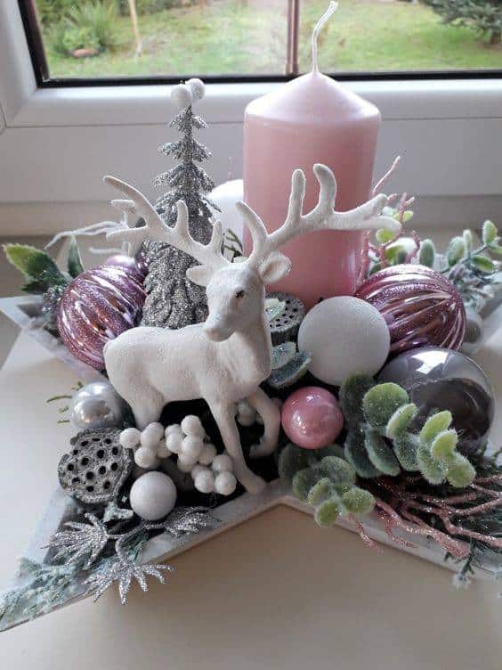 inspirations pour un noel rose 7