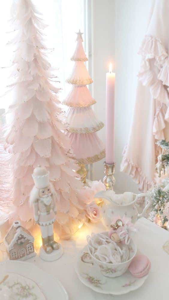 inspirations pour un noel rose 8