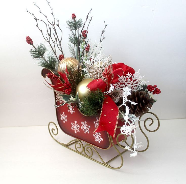 arrangements de traineau de noel 2