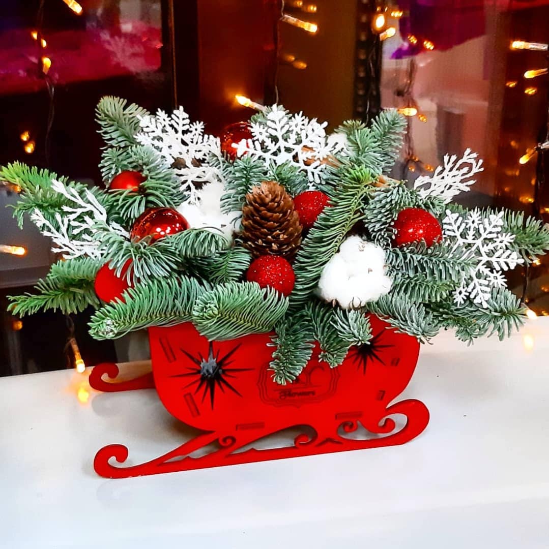 arrangements de traineau de noel 5