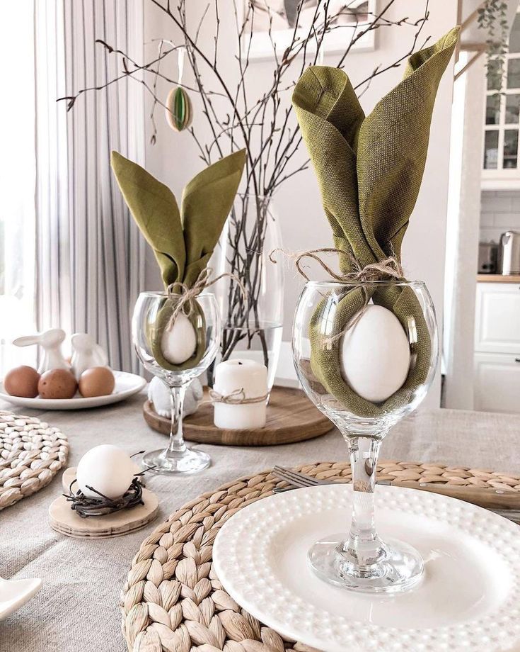 artisanat realise avec des coquilles doeufs pour decorer paques 4