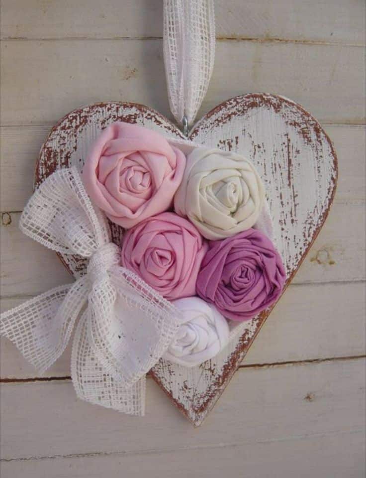 idees de fleurs faites avec du tissu 2