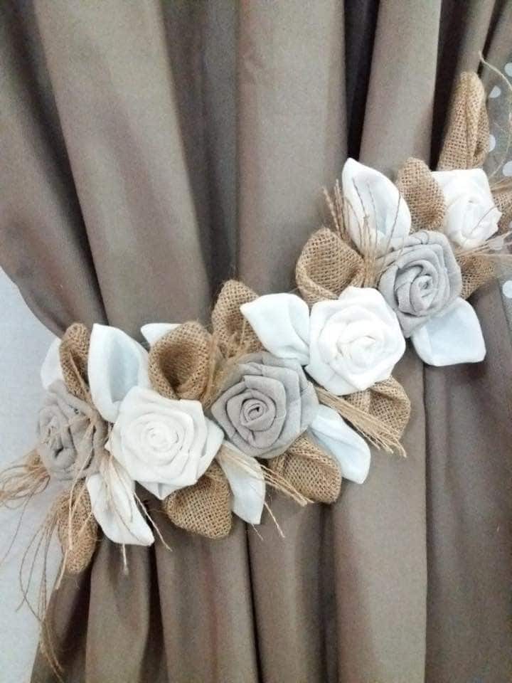 idees de fleurs faites avec du tissu 3
