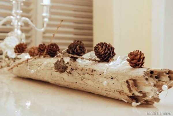idees de decoration avec des pommes de pin 1
