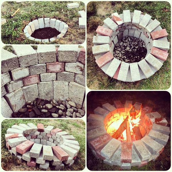 projets de jardin avec des briques 2