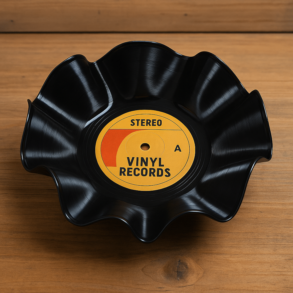 artisanat de disques vinyles