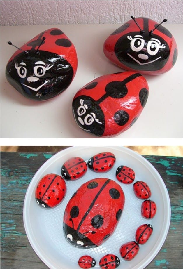 coccinelles mignonnes et faciles a realiser pour embellir votre jardin 6