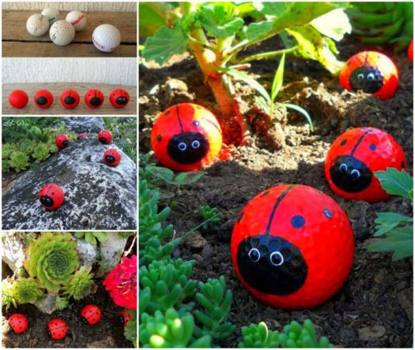 coccinelles mignonnes et faciles a realiser pour embellir votre jardin