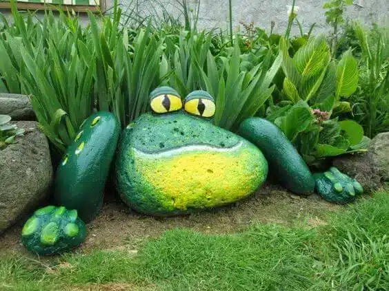 decoration de jardin diy en forme de tortue de mer 2