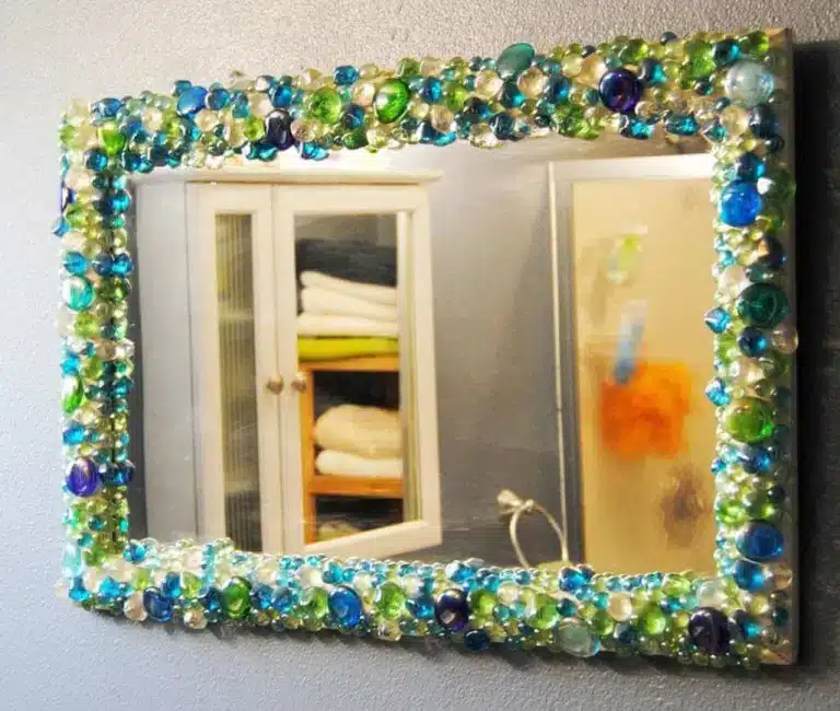 idees de bricolage avec des galets de verre 3