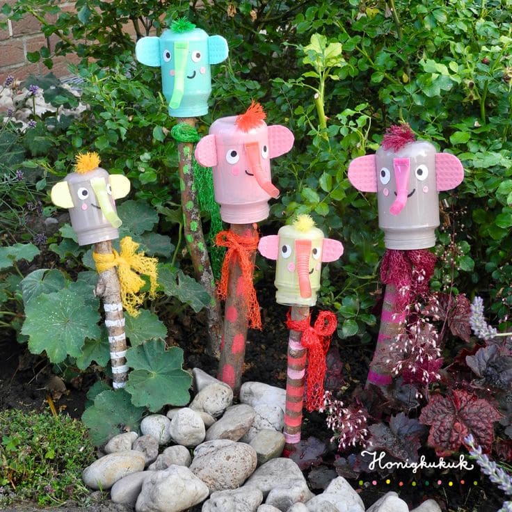 animaux mignons a faire soi meme pour embellir votre jardin 4