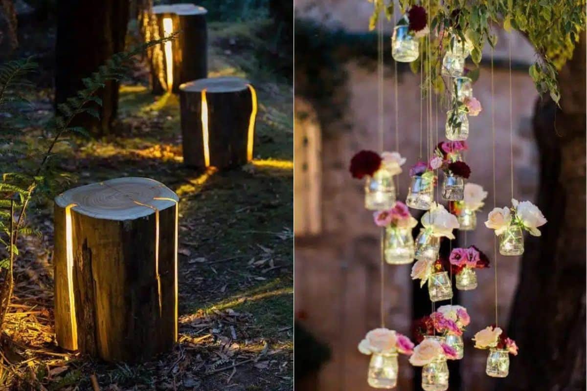 idees eclairage exterieur diy