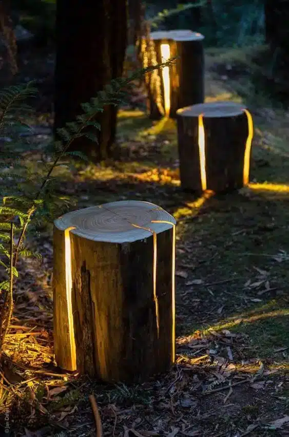 idees eclairage exterieur diy