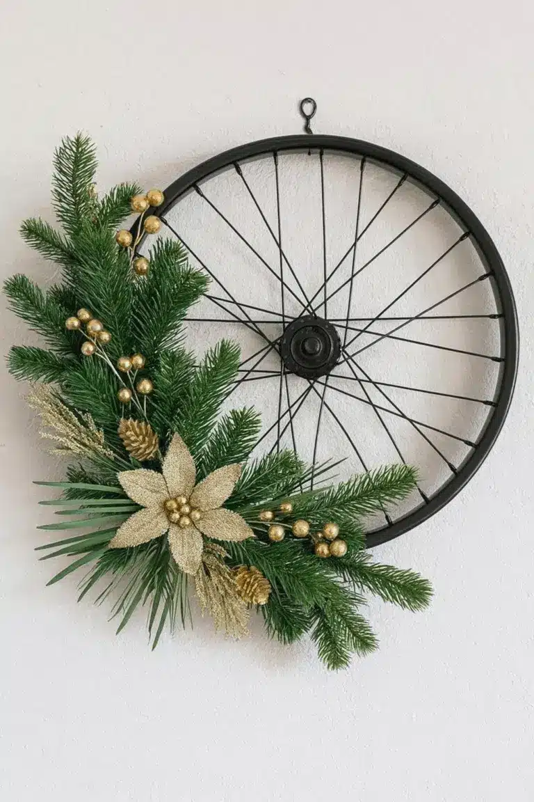 decoration de porte de noel 5
