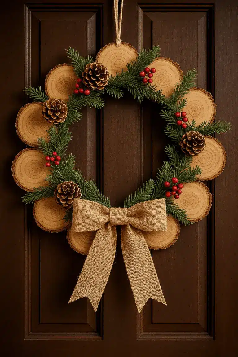 decoration de porte de noel 8