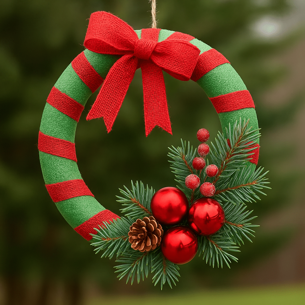 decorations de noel diy a partir de nouilles de piscine 1