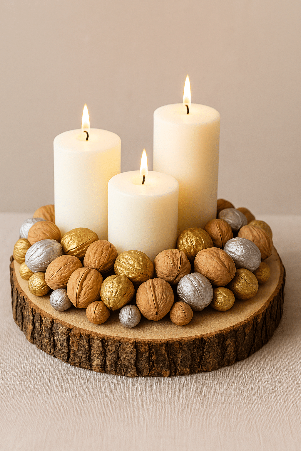 idees de compositions de bougies pour noel 6