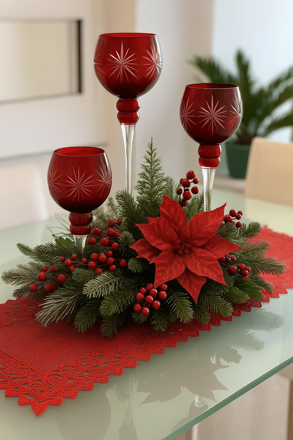 idees de compositions de bougies pour noel 7