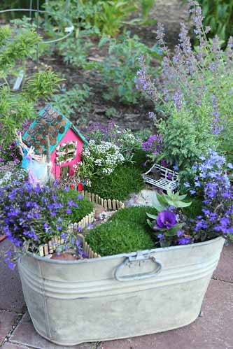 idees de conteneurs pour jardins de fees 2