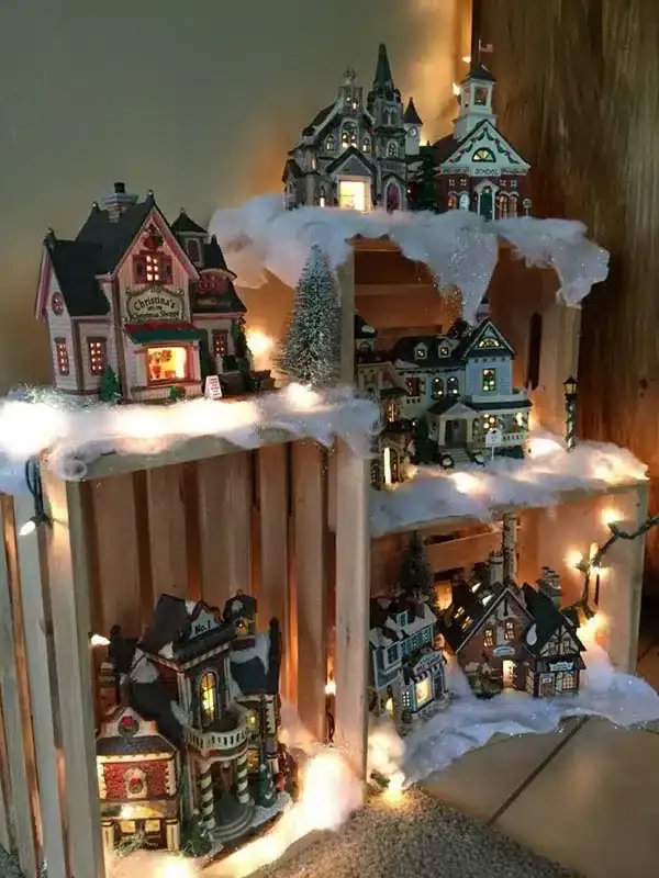 creez un village de noel 1