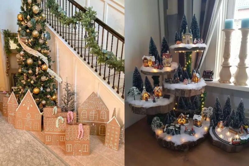 Créez un village de Noël magique chez vous creez un village de noel