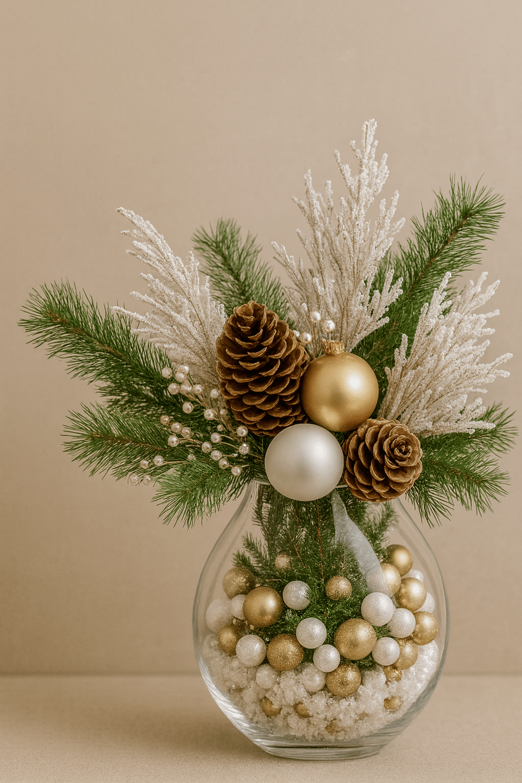 idees de vases de noel