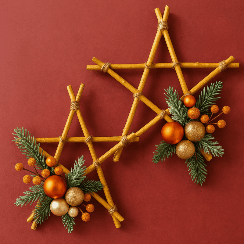 idees detoiles de noel en brindilles 6