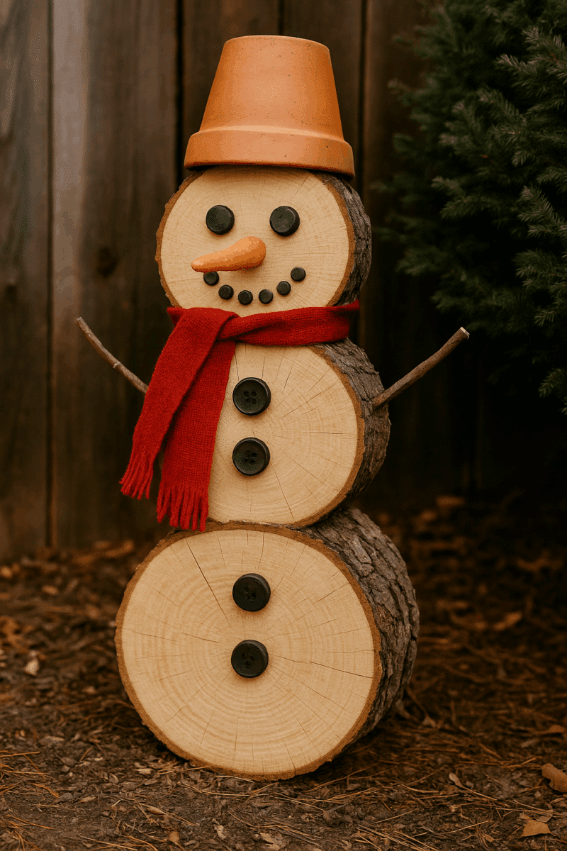 decorations de noel diy a mettre dans le jardin 4