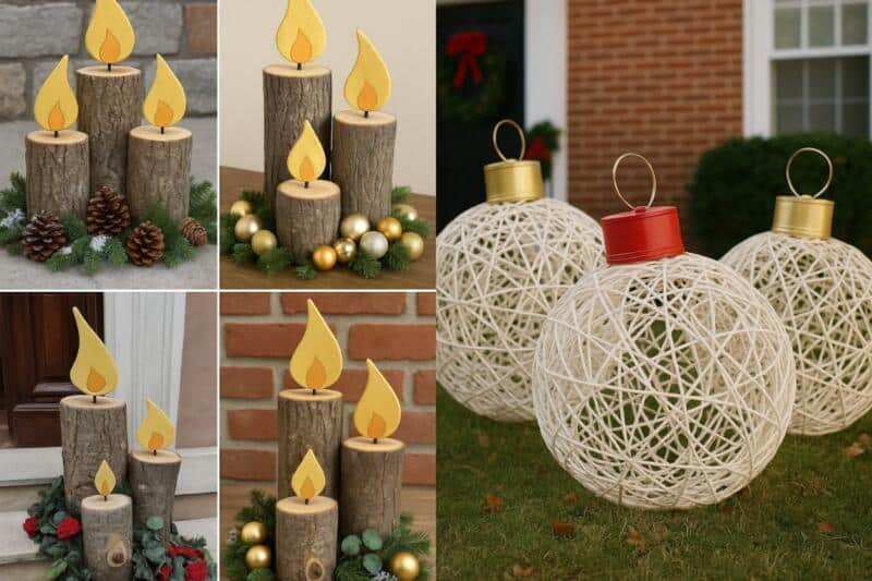 Décorations de Noël DIY à Mettre dans le Jardin : Idées Originales, Écologiques et Faciles à Réaliser decorations de noel diy a mettre dans le jardin