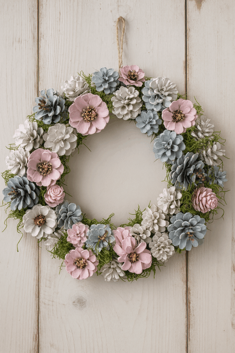 fabriquer une couronne de noel classique 8