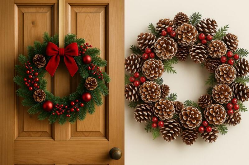 Fabriquer une couronne de Noël classique : le guide complet, créatif et intemporel fabriquer une couronne de noel classique