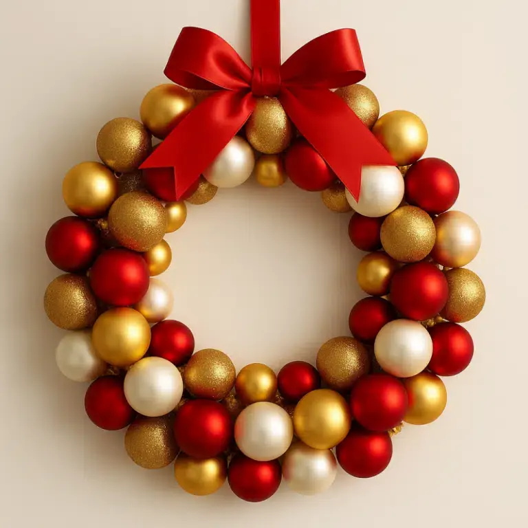 idees creatives de decoration de noel avec des boules 2 1
