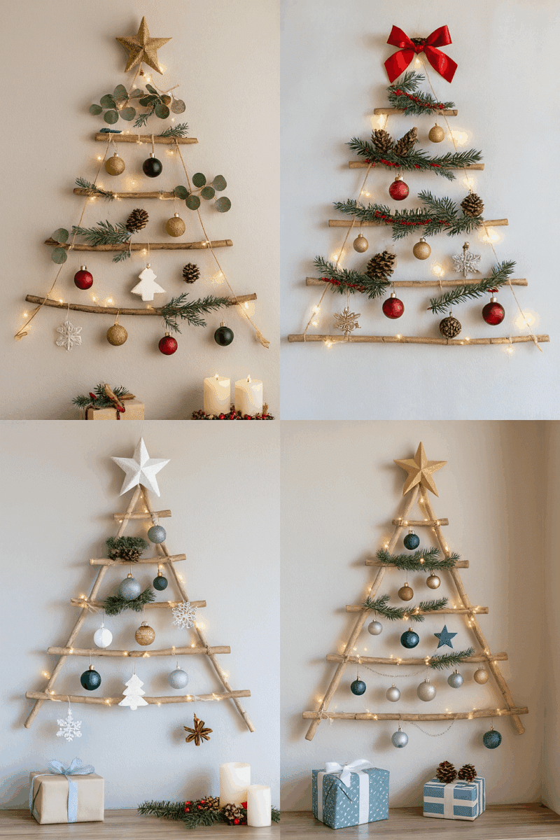 idees creatives de decoration de noel avec des boules