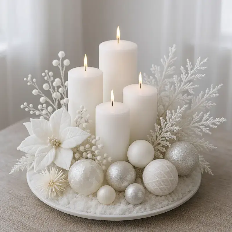 idees de decorations de noel blanches 1 1